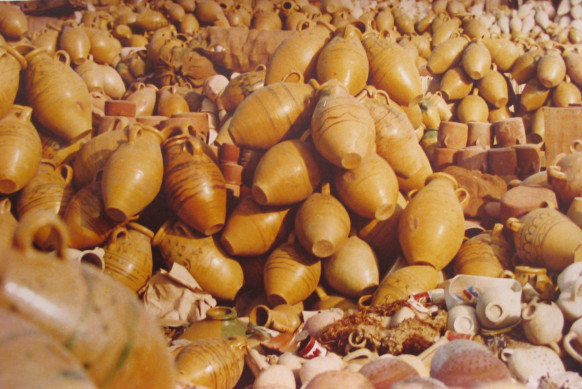 Marché aux poteries de Tripoli (Libye)