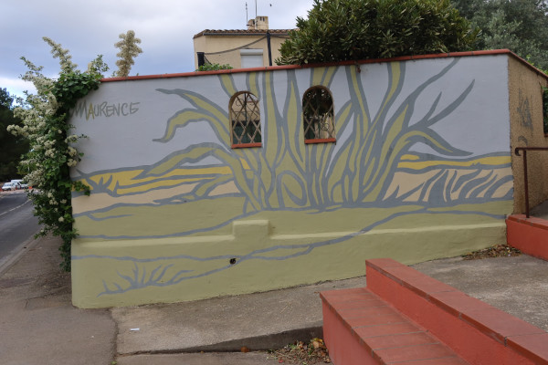 Mur joyeux et très beau