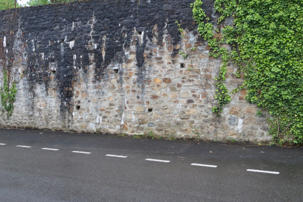 Mur très triste et laid
