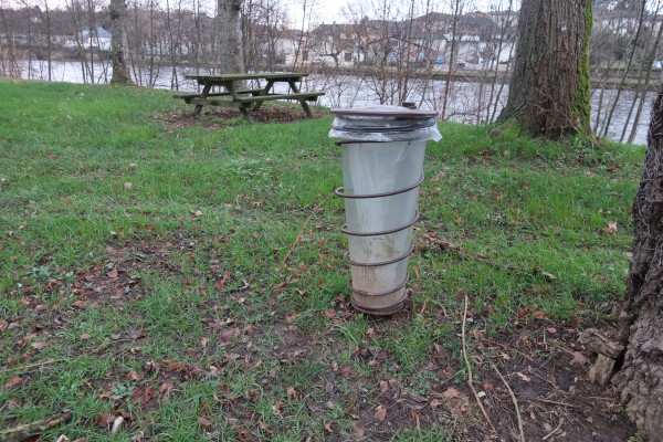 Très pratiques ces poubelles en cas d'épidémies